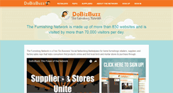 Desktop Screenshot of dobizbuzz.com